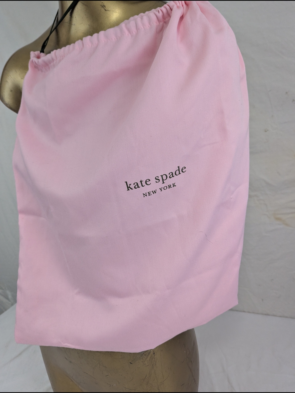 kate spade NWOT Pink Drawstring Dust Bag